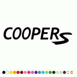 Stickers COOPER S 1