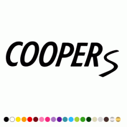 Stickers COOPER S 2