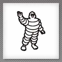 STICKERS PERSONNAGE MICHELIN