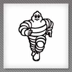 STICKERS PERSONNAGE MICHELIN 2