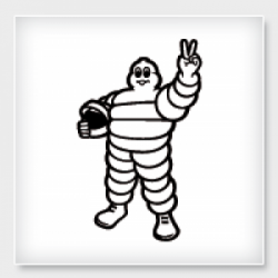 Stickers PERSONNAGE MICHELIN 3