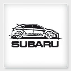 Stickers SUBARU CAR IMPREZA Stickers SUBARU CAR IMPREZA