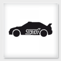 Stickers SUBARU CAR STI 2 Stickers SUBARU CAR STI 2