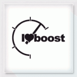 Stickers I LOVE BOOST Stickers I LOVE BOOST