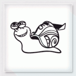 Stickers ESCARGOT TURBO Stickers ESCARGOT TURBO