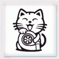 Stickers CHAT TURBO Stickers CHAT TURBO