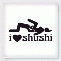 Stickers I LOVE SHUSHI Stickers I LOVE SHUSHI