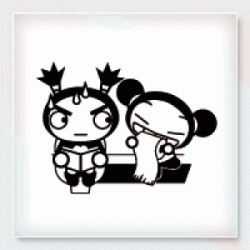Stickers PUCCA WC Stickers PUCCA WC