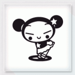 Stickers PUCCA CERCEAU Stickers PUCCA CERCEAU