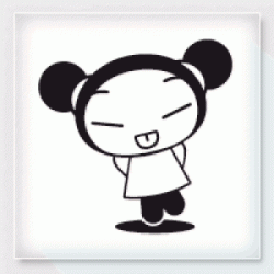 Stickers PUCCA GRIMACE 2 Stickers PUCCA GRIMACE 2