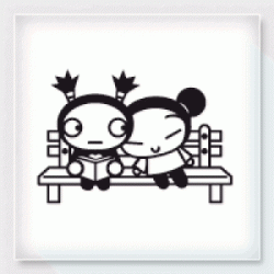 Stickers PUCCA COUPLE Stickers PUCCA COUPLE