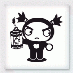 Stickers PUCCA BOMBE Stickers PUCCA BOMBE
