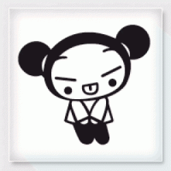 Stickers PUCCA GRIMACE 3 Stickers PUCCA GRIMACE 3