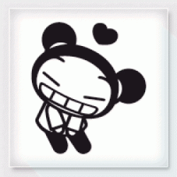 Stickers PUCCA COEUR 3 Stickers PUCCA COEUR 3
