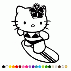 Stickers HK SURF 4 Stickers HK SURF 4
