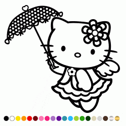 Stickers HK FEE PARASOL 2 Stickers HK FEE PARASOL 2