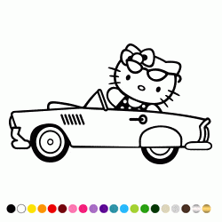 Stickers HK VOITURE ANCIENNE Stickers HK VOITURE ANCIENNE