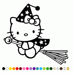 Stickers HK SORCIERE Stickers HK SORCIERE