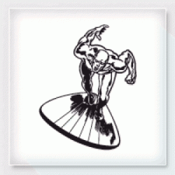 Stickers SILVER SURFER Stickers SILVER SURFER