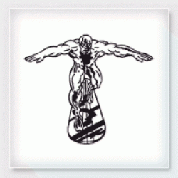 Stickers SILVER SURFER 2 Stickers SILVER SURFER 2