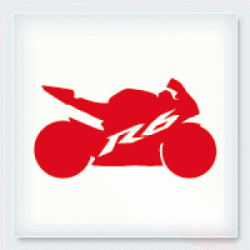 Stickers MOTO SILHOUETTE R6 2 Stickers MOTO SILHOUETTE R6 2