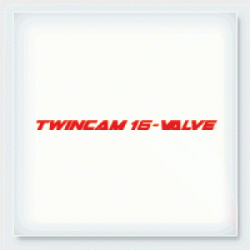 Stickers TWINCAM 16-VALVE Stickers TWINCAM 16-VALVE