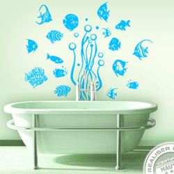 Stickers Aquarium Océan Indien Stickers Aquarium Océan Indien