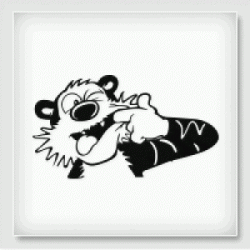 Stickers FELIN GRIMACE Stickers FELIN GRIMACE