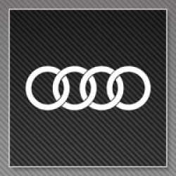 STICKERS LOGO AUDI 2 STICKERS LOGO AUDI 2