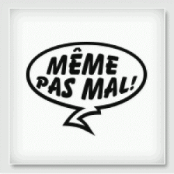 Stickers MEME PAS MAL Stickers MEME PAS MAL