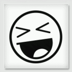 Stickers SMILE FOU RIRE Stickers SMILE FOU RIRE