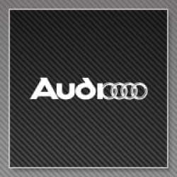 STICKERS LOGO AUDI 6 STICKERS LOGO AUDI 6