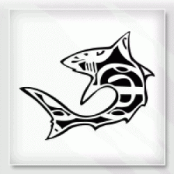 Stickers TRIBAL REQUIN Stickers TRIBAL REQUIN