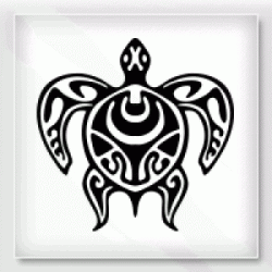 Stickers TRIBAL TORTUE 3 Stickers TRIBAL TORTUE 3