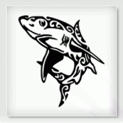 Stickers TRIBAL REQUIN 2 Stickers TRIBAL REQUIN 2