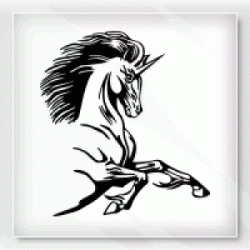 Stickers TRIBAL LICORNE Stickers TRIBAL LICORNE