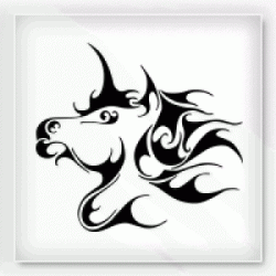 Stickers TRIBAL CHEVAL 2 Stickers TRIBAL CHEVAL 2