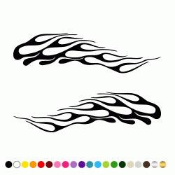 Stickers DECO FLAMME 001 Stickers DECO FLAMME 001