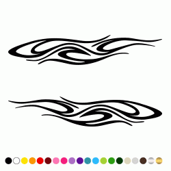 Stickers DECO FLAMME 002 Stickers DECO FLAMME 002
