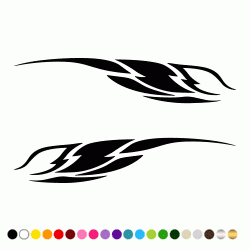 Stickers DECO FLAMME 006 Stickers DECO FLAMME 006