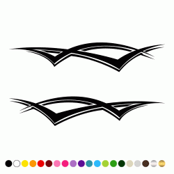 Stickers DECO LATERAUX TRIBAL 1 Stickers DECO LATERAUX TRIBAL 1