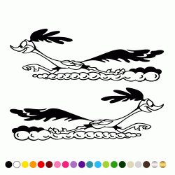 Stickers DECO LATERAUX BIP BIP Stickers DECO LATERAUX BIP BIP