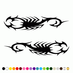 Stickers DECO LATERAUX TRIBAL 3 Stickers DECO LATERAUX TRIBAL 3