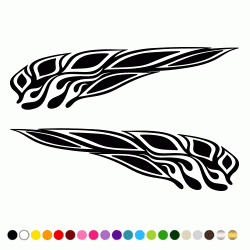 Stickers DECO FLAMME 011 Stickers DECO FLAMME 011