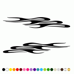 Stickers DECO FLAMME 015 Stickers DECO FLAMME 015