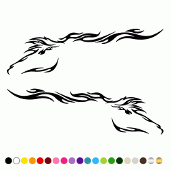 Stickers DECO FLAMME 017 Stickers DECO FLAMME 017