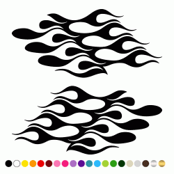 Stickers DECO FLAMME 018 Stickers DECO FLAMME 018