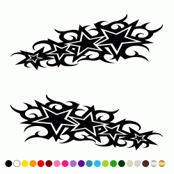 Stickers DECO LATERAUX TRIBAL 6 Stickers DECO LATERAUX TRIBAL 6