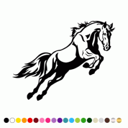 Stickers SAUT DE CHEVAL Stickers SAUT DE CHEVAL