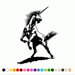 Stickers CHEVAL LICORNE Stickers CHEVAL LICORNE